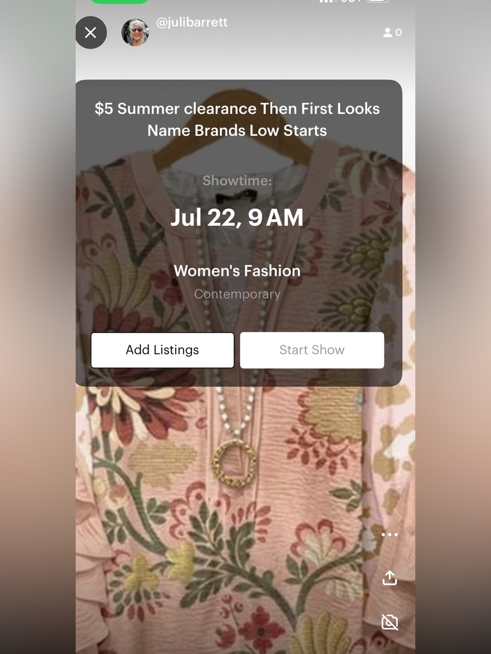 61-80  First Look Name Brand Low Starts EVERY  Wed 9am cdt